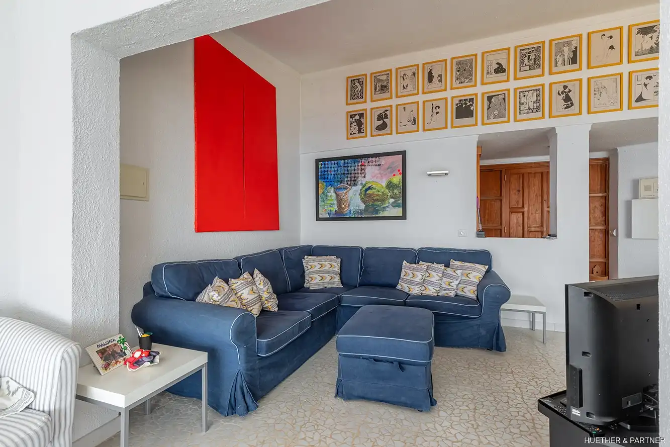 Sala d'estar de Casa o xalet en venda en Llucmajor