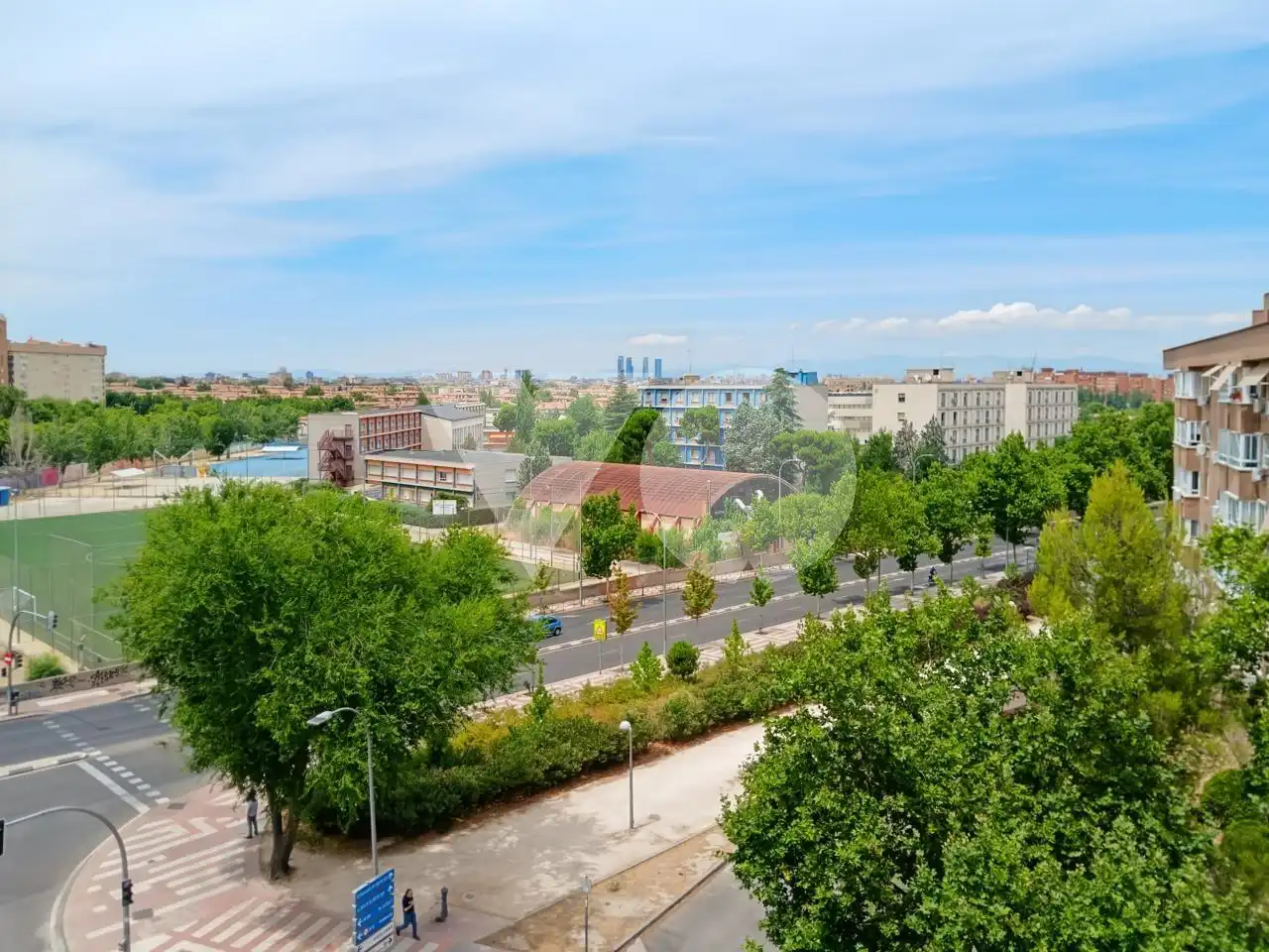 Vista exterior de Pis de lloguer en Madrid amb Aire condicionat, Calefacció i Traster