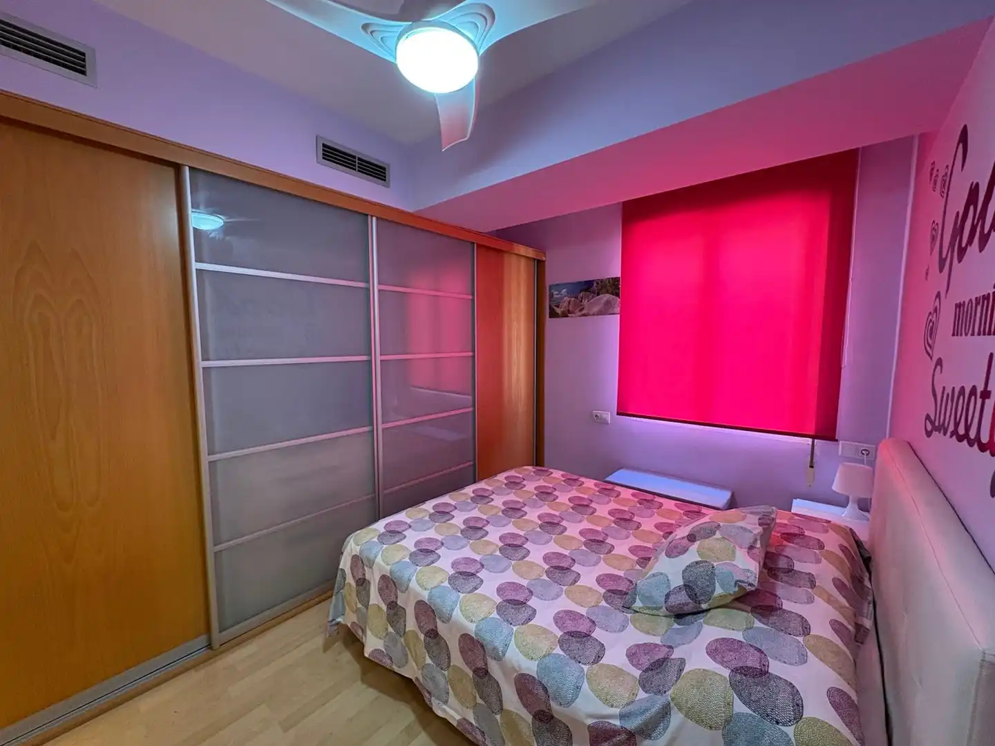 Schlafzimmer von Wohnung zum Verkauf in Castellón de la Plana / Castelló de la Plana mit Klimaanlage, Heizung und Möbliert