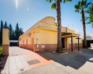 Vista exterior de Casa o xalet en venda en Almensilla amb Aire condicionat, Jardí privat i Terrassa