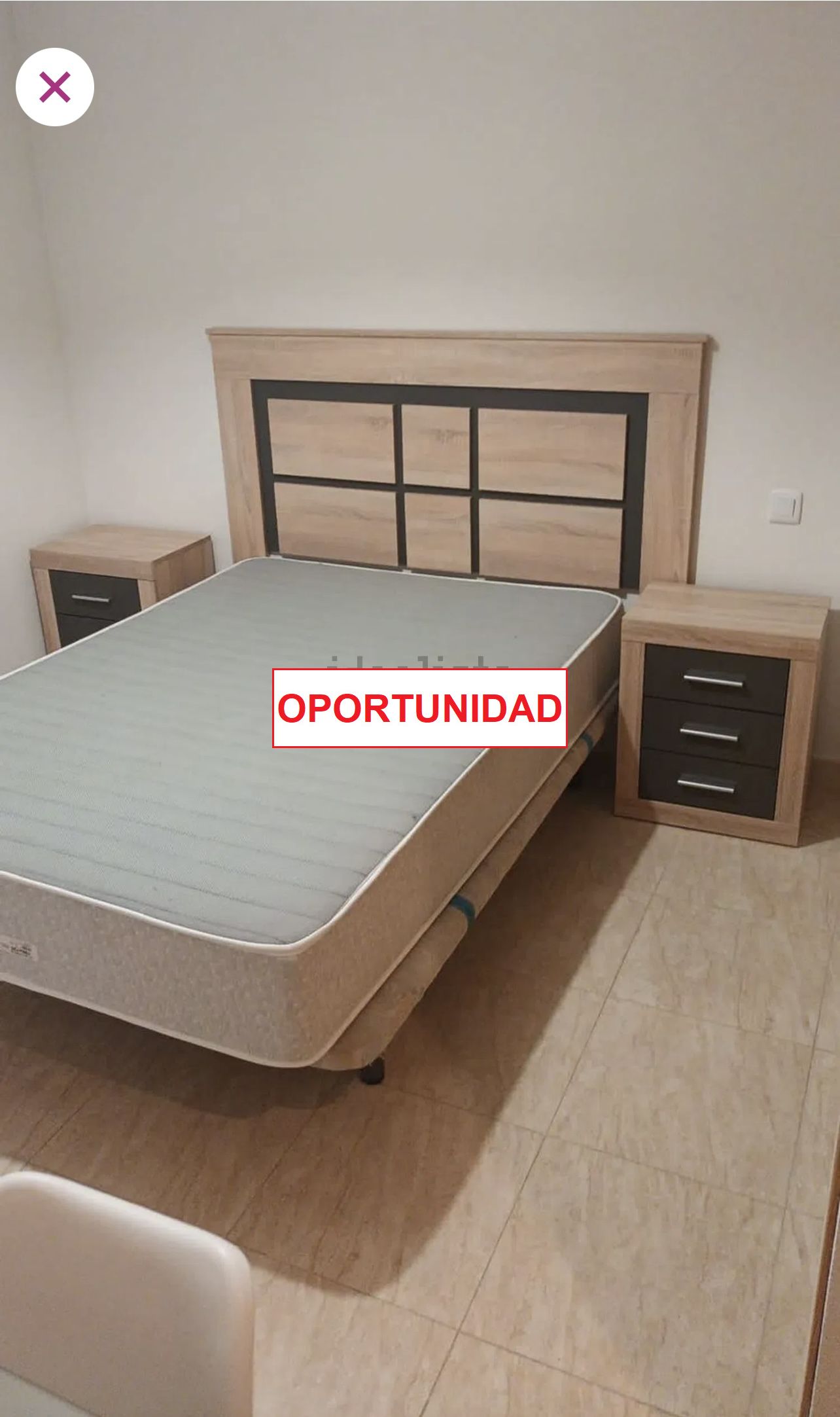 Bedroom of Flat for rent in Ciudad Real Capital  with Air Conditioner, Heating and Furnished