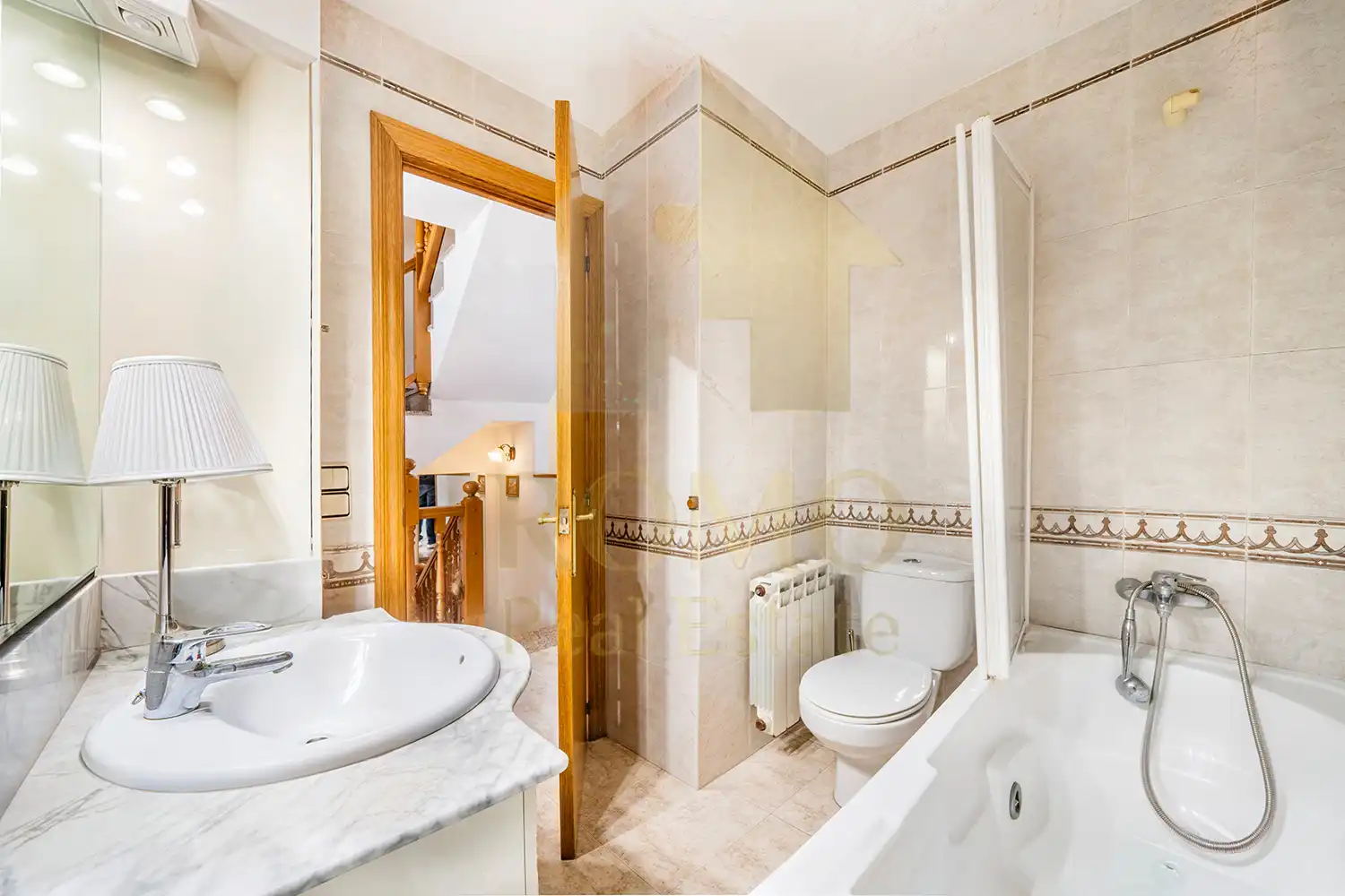 Baño de Casa adosada en venta en Caldes de Montbui con Calefacción y Balcón