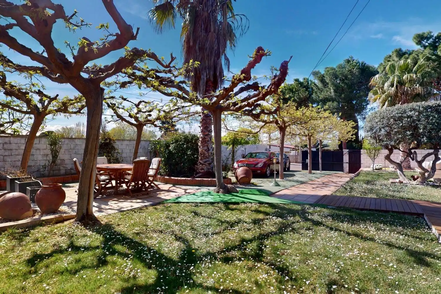 Jardín de Casa o chalet en venta en Alfajarín con Calefacción, Jardín privado y Terraza