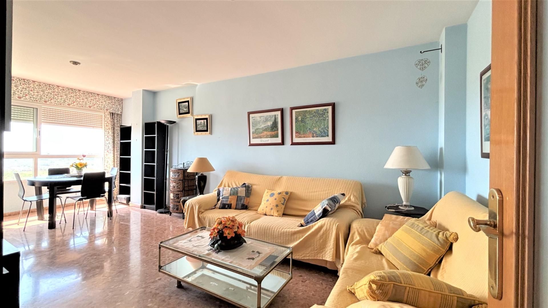 Living room of Attic for sale in Cullera  with Air Conditioner, Terrace and Balcony