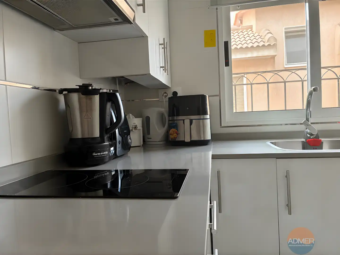 Kitchen of Flat for sale in San Javier  with Air Conditioner, Storage room and Furnished