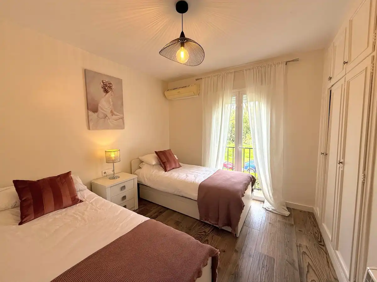 Bedroom of Detached homes for rent in Marbella  with Air Conditioner, Heating and Private garden