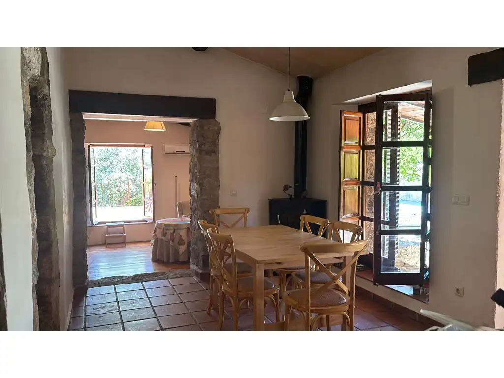 Comedor de Casa o chalet de alquiler en Valencia de Alcántara con Piscina