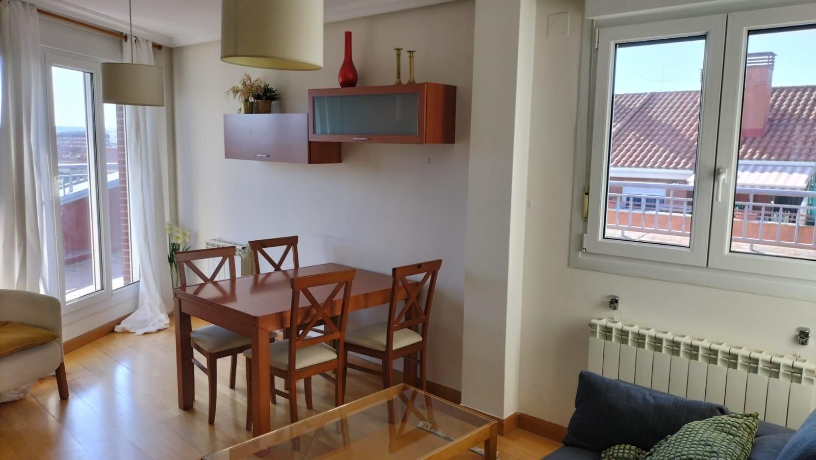 Dining room of Attic for sale in Palencia Capital  with Heating, Terrace and Storage room