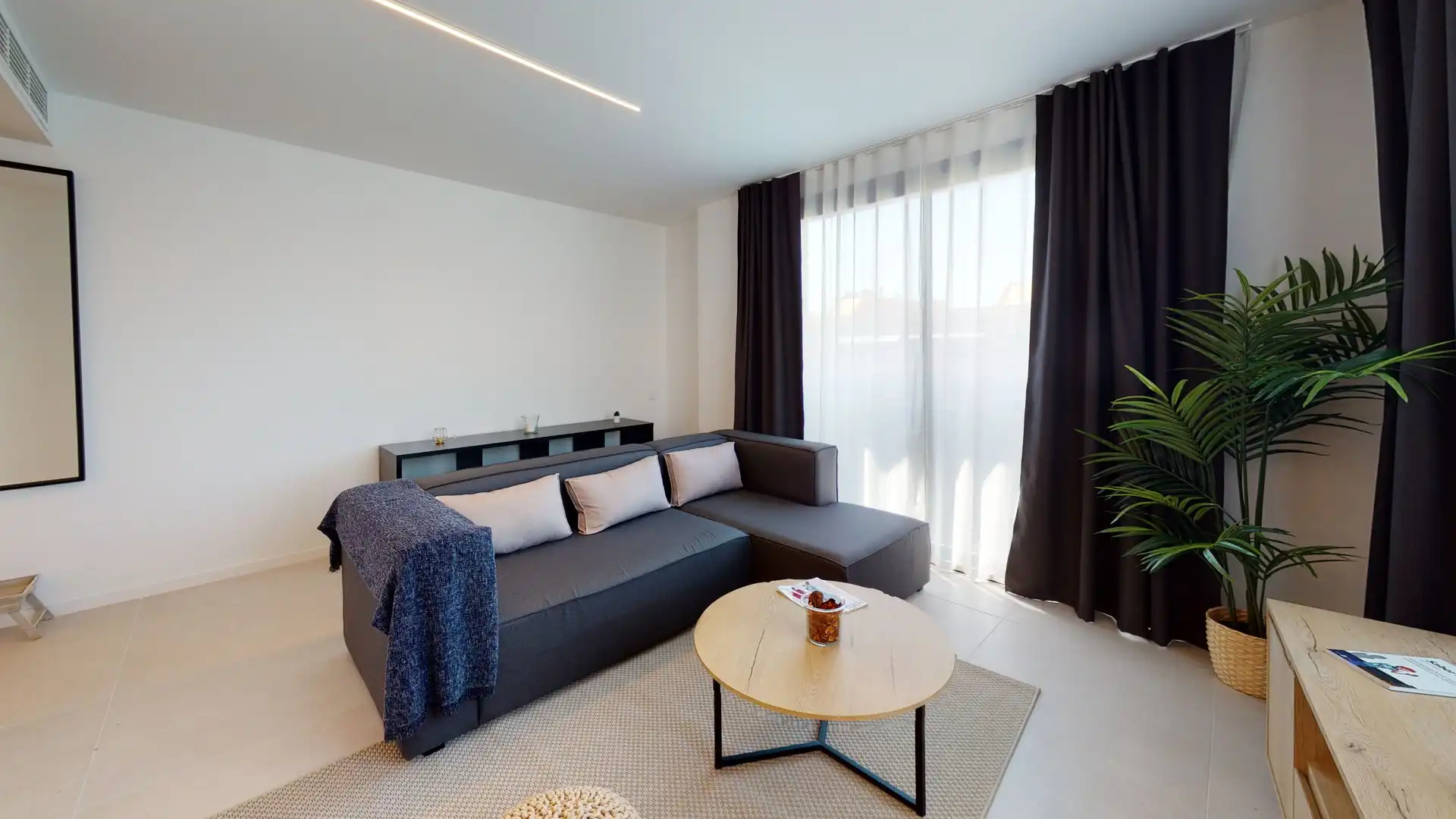 Sala de estar de Piso en venta en Barcelona con Aire acondicionado, Calefacción y Amueblado