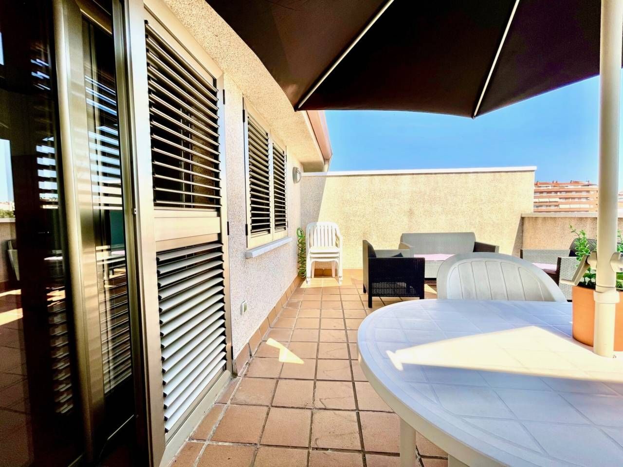 Terrace of Duplex for sale in Manresa  with Air Conditioner, Heating and Parquet flooring
