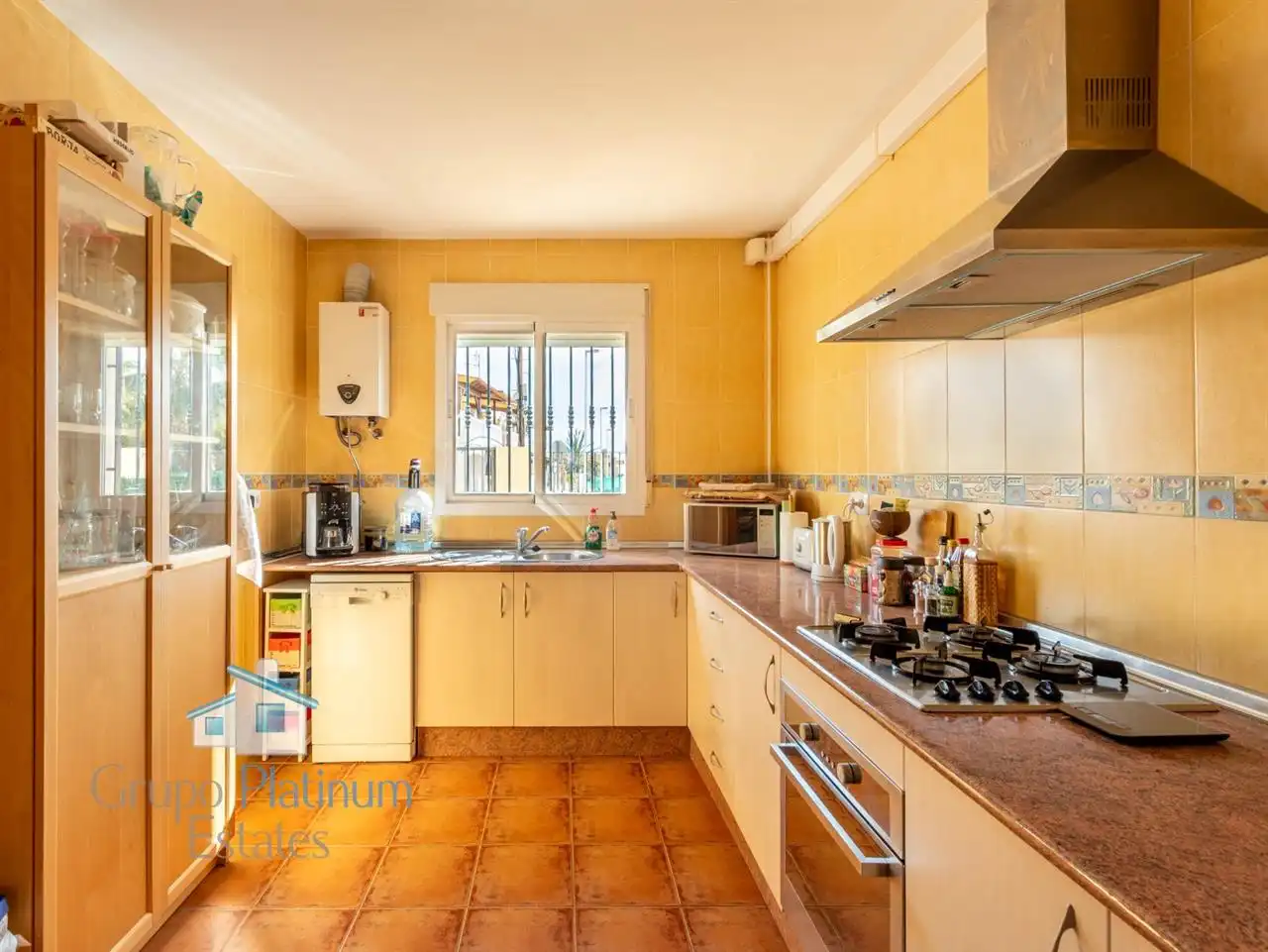 Cocina de Casa adosada en venta en Pulpí con Aire acondicionado, Jardín privado y Trastero
