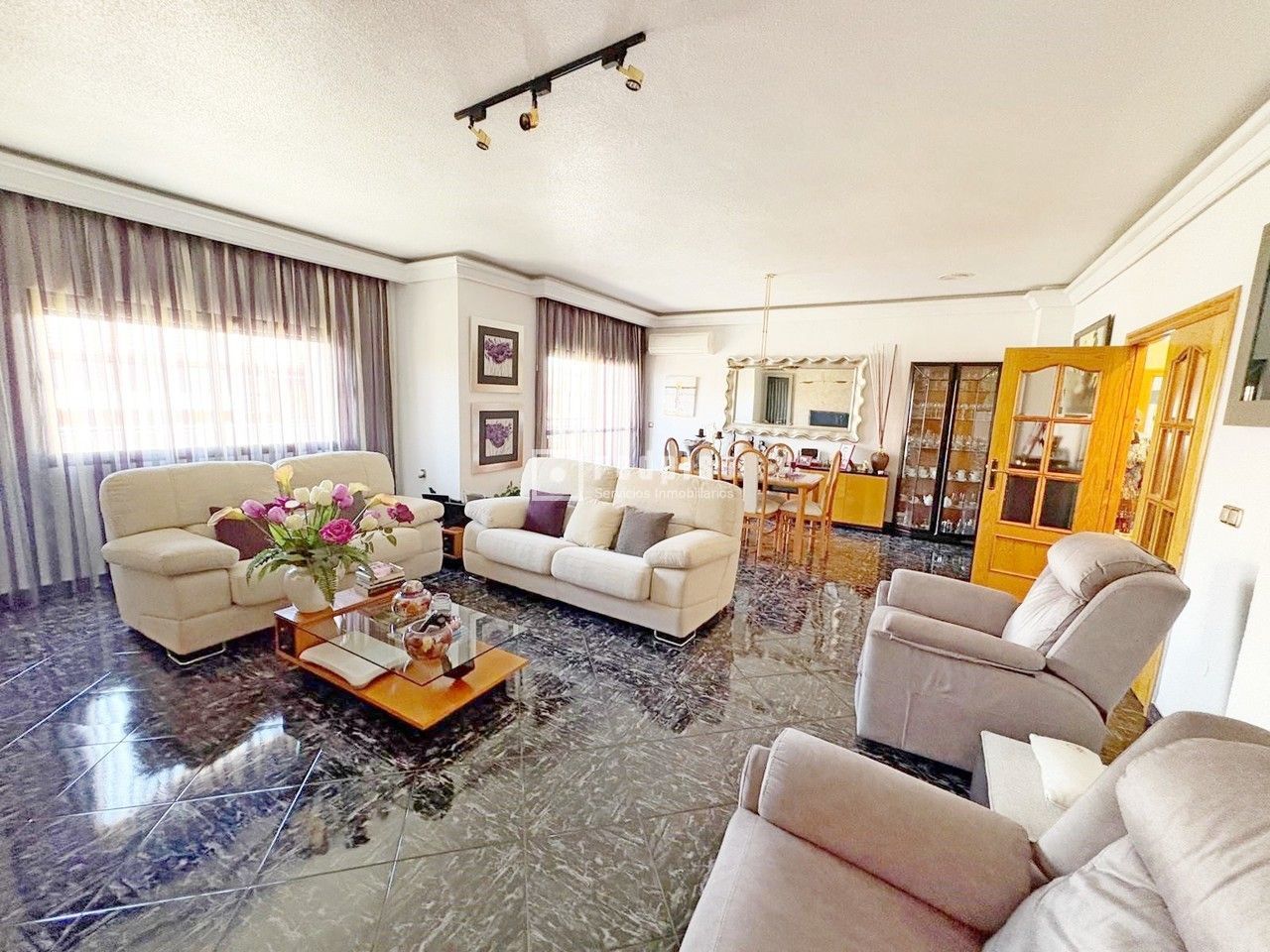 Sala d'estar de Casa o xalet en venda en Molina de Segura amb Aire condicionat, Terrassa i Traster