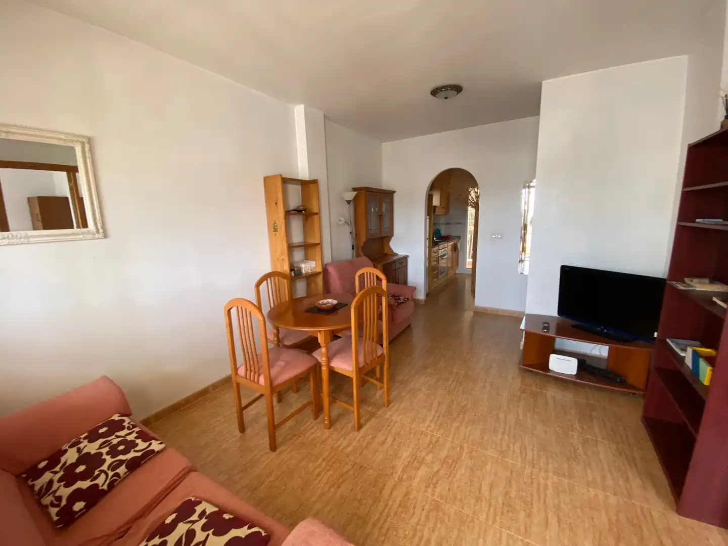 Wohnzimmer von Wohnungen zum Verkauf in Castalla mit Abstellraum, Ofen und Balkon