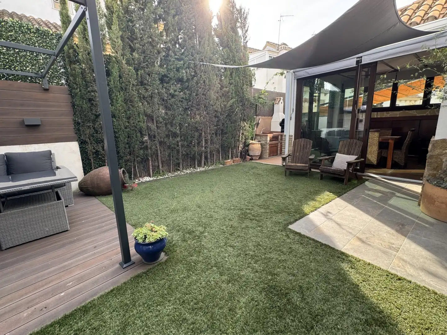 Terraza de Casa adosada en venta en Bormujos con Aire acondicionado, Terraza y Trastero