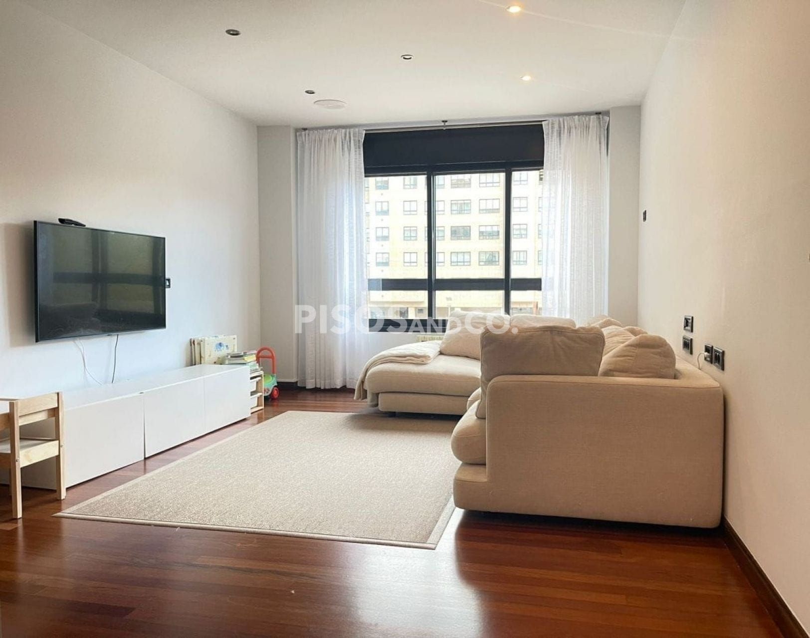 Living room of Flat for sale in A Coruña Capital   with Heating and Storage room