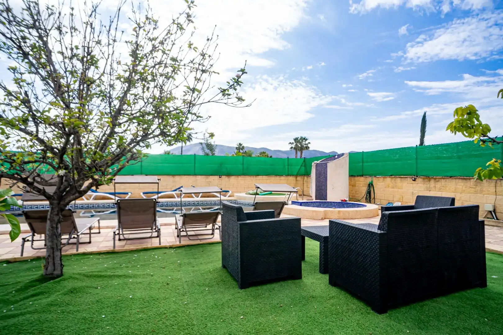 Terrace of Houses for sale in L'Alfàs del Pi  with Air Conditioner, Heating and Private garden