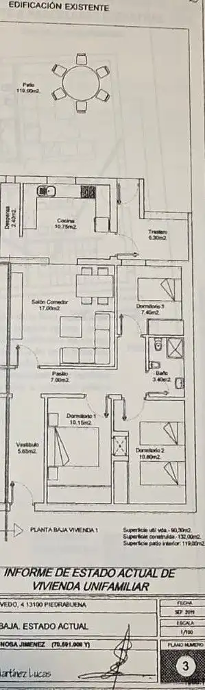 Casa o xalet en venda en Piedrabuena amb Aire condicionat i Moblat