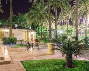 Terrassa de Casa o xalet en venda en Elche / Elx amb Aire condicionat, Calefacció i Jardí privat