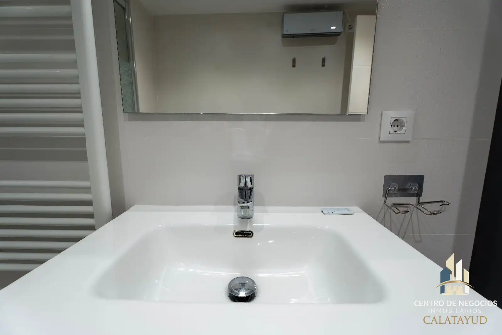 Badezimmer von Wohnung zum Verkauf in Calatayud mit Klimaanlage, Heizung und Parkett