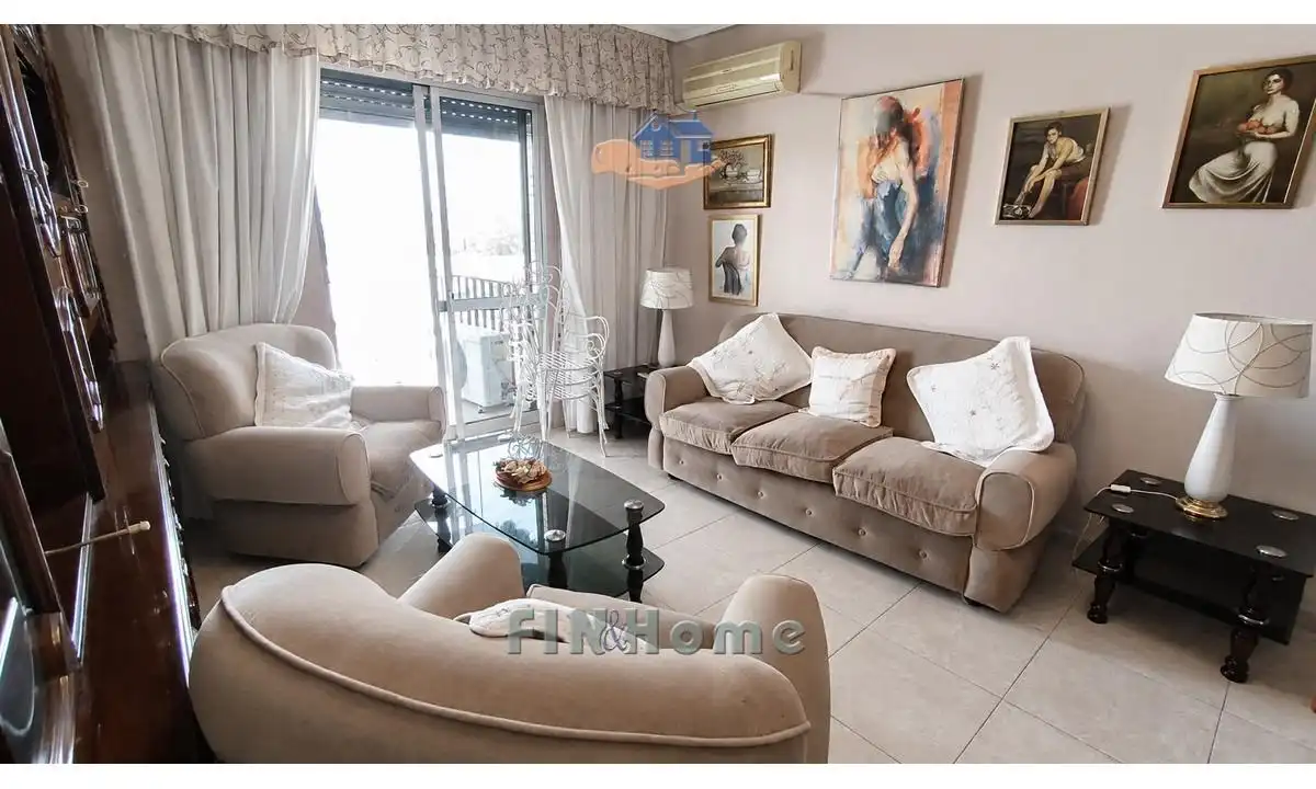 Sala de estar de Piso en venta en Sevilla con Amueblado