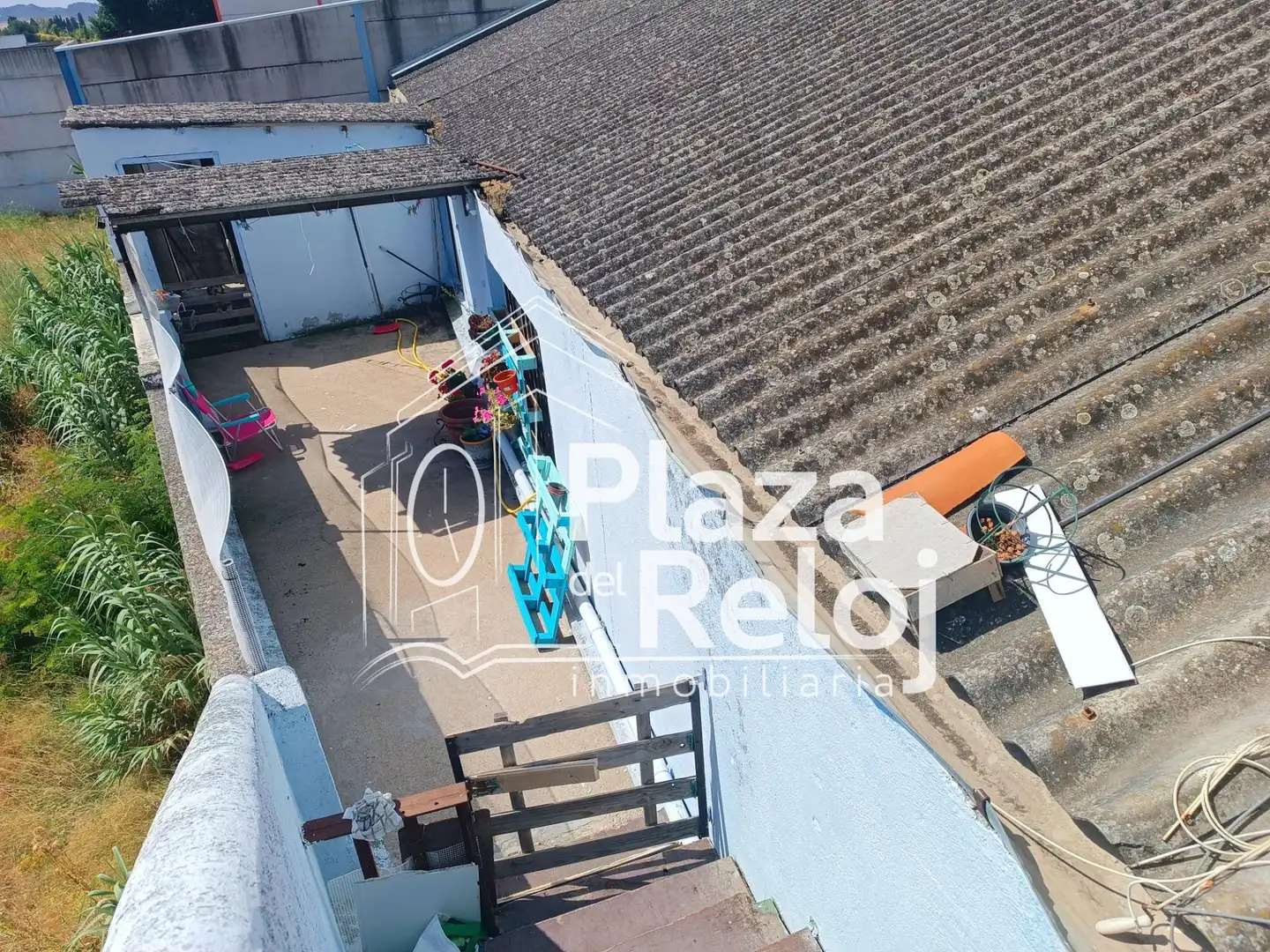 Terrasse von Fabrikhallen zum Verkauf in Talavera de la Reina mit Heizung