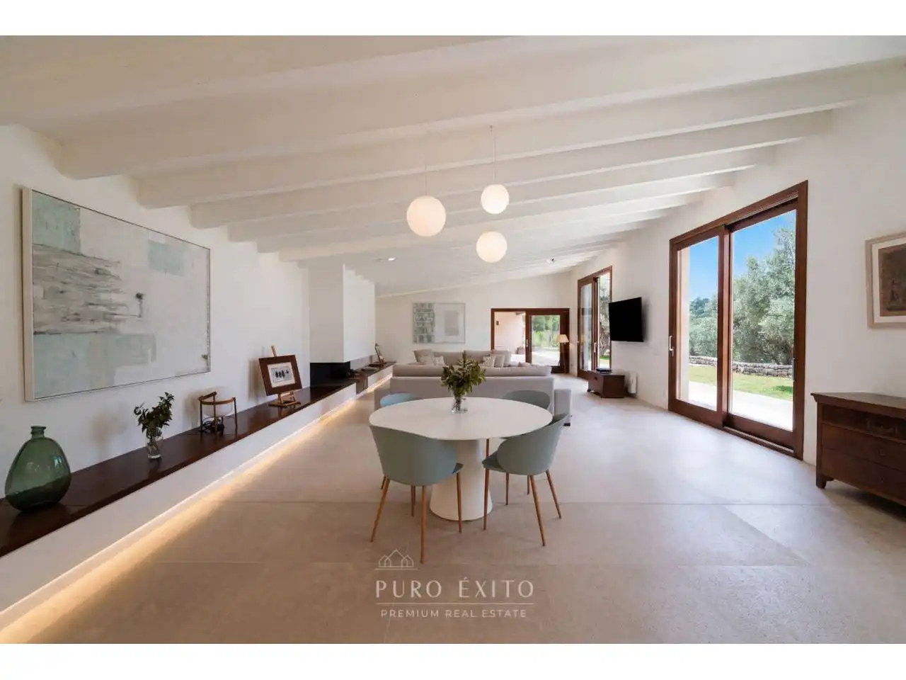 Living room of Houses for sale in Estellencs  with Air Conditioner, Heating and Private garden