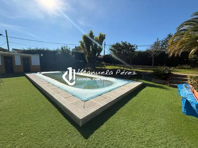 Jardí de Casa o xalet en venda en Casar de Cáceres