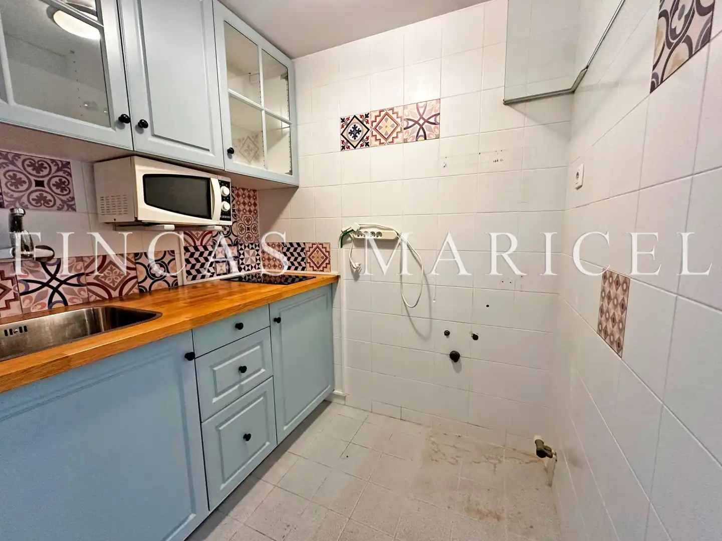 Küche von Wohnung zum Verkauf in Sitges mit Heizung und Terrasse