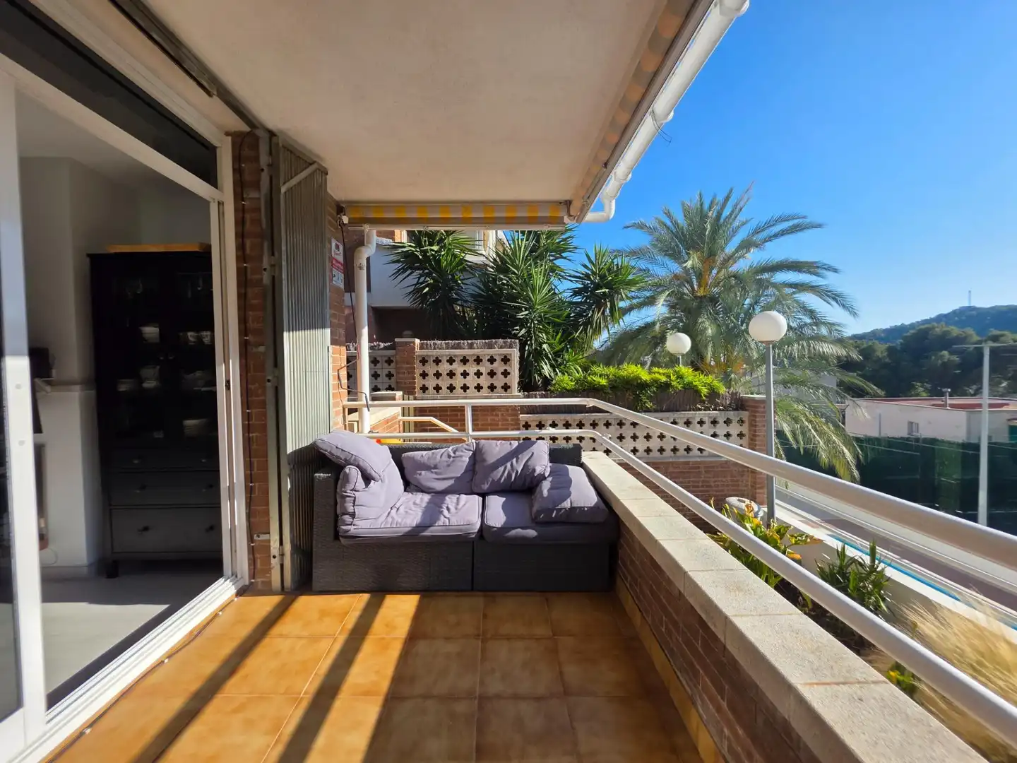 Terrassa de Casa adosada en venda en Castelldefels amb Calefacció, Jardí privat i Terrassa