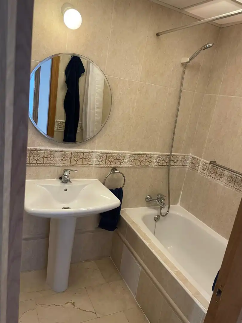 Bathroom of Attic for rent in Alicante / Alacant  with Air Conditioner, Terrace and Furnished