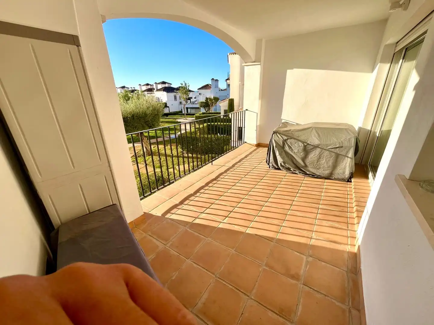 Terrace of Flat for sale in Torre-Pacheco  with Air Conditioner, Heating and Private garden