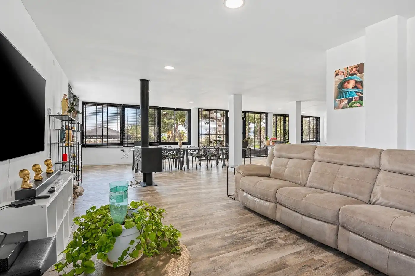 Sala de estar de Finca rústica en venta en Murcia con Terraza, Trastero y Piscina