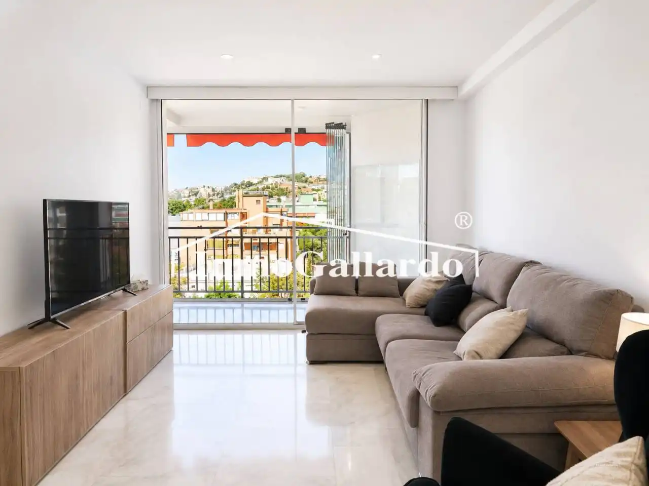 Sala de estar de Piso en venta en Málaga con Aire acondicionado, Calefacción y Terraza