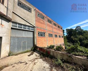 Vista exterior de Nau industrial en venda en Moaña