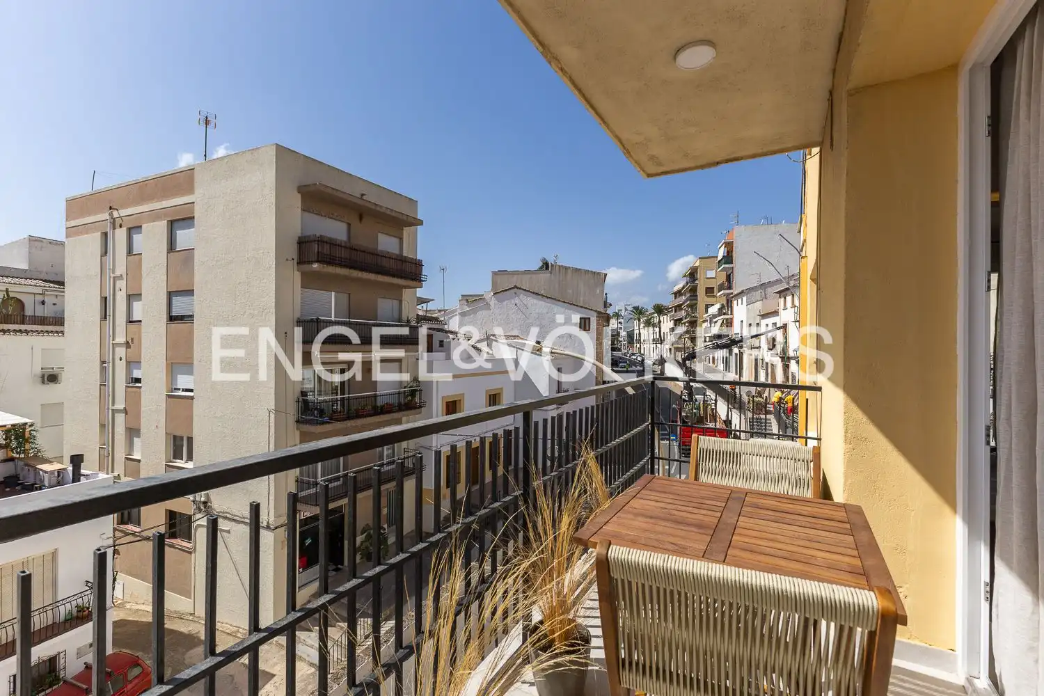 Terraza de Piso de alquiler en Jávea / Xàbia con Aire acondicionado, Calefacción y Amueblado