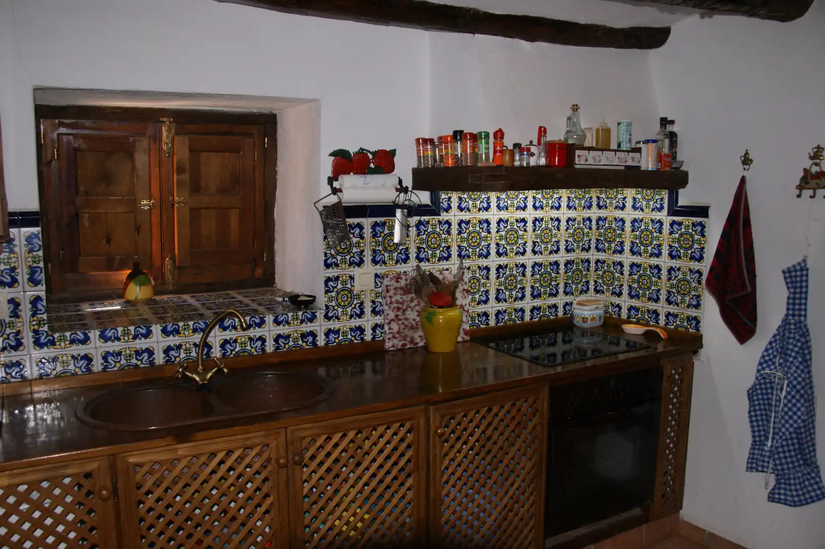 Cocina de Casa o chalet en venta en Castellote con Calefacción, Jardín privado y Amueblado
