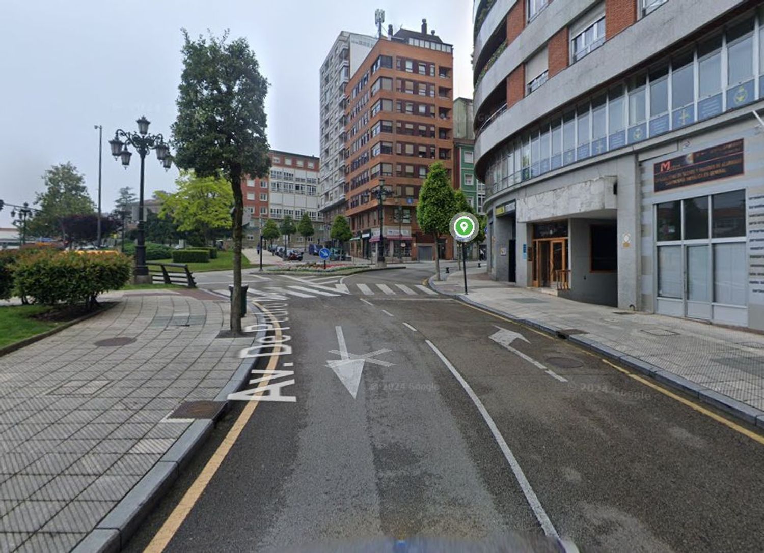 Vista exterior de Piso en venta en Oviedo 