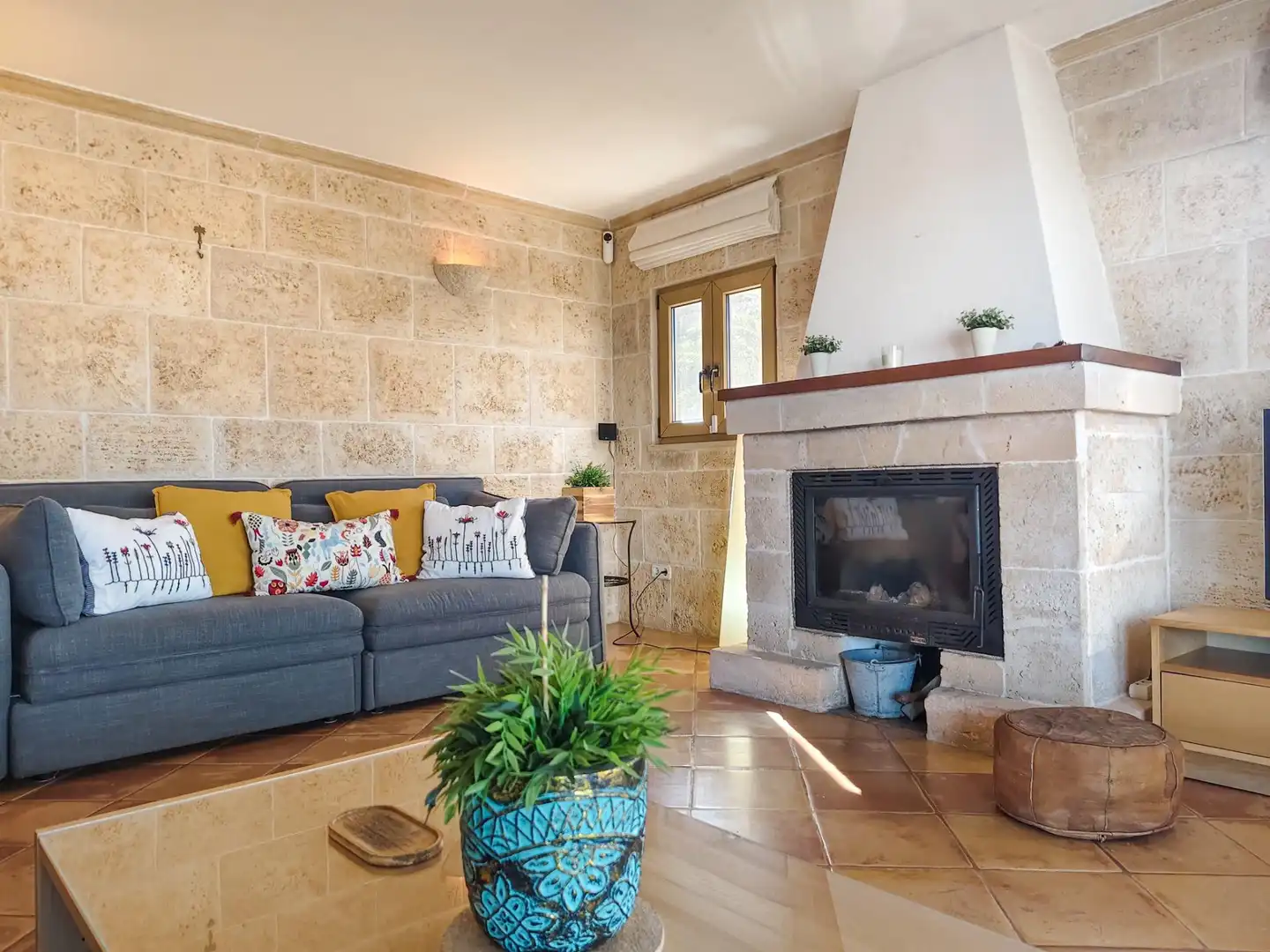 Living room of Flat for sale in Santanyí  with Air Conditioner and Terrace