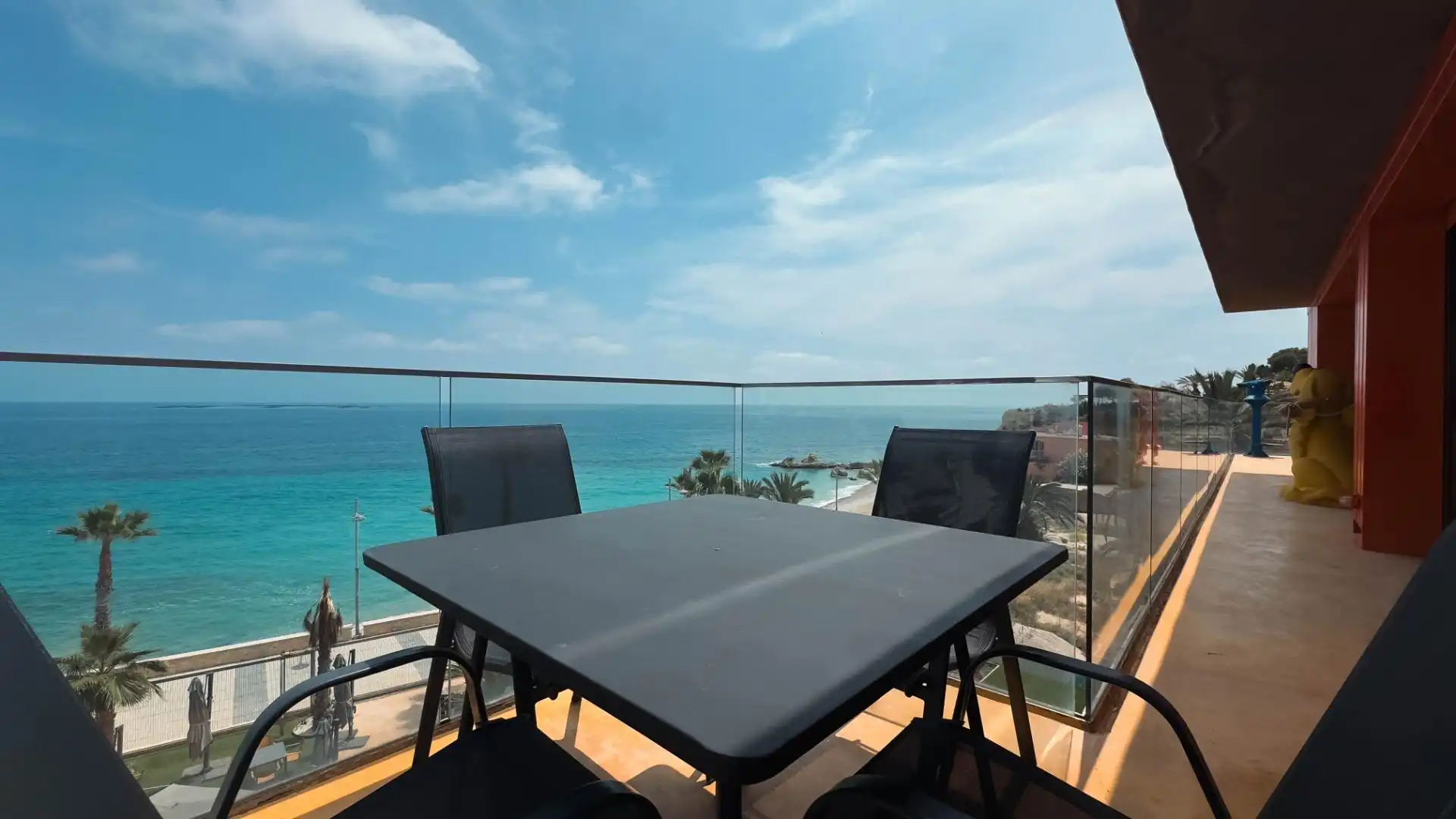 Terraza de Casa o chalet en venta en Villajoyosa / La Vila Joiosa con Aire acondicionado, Jardín privado y Terraza