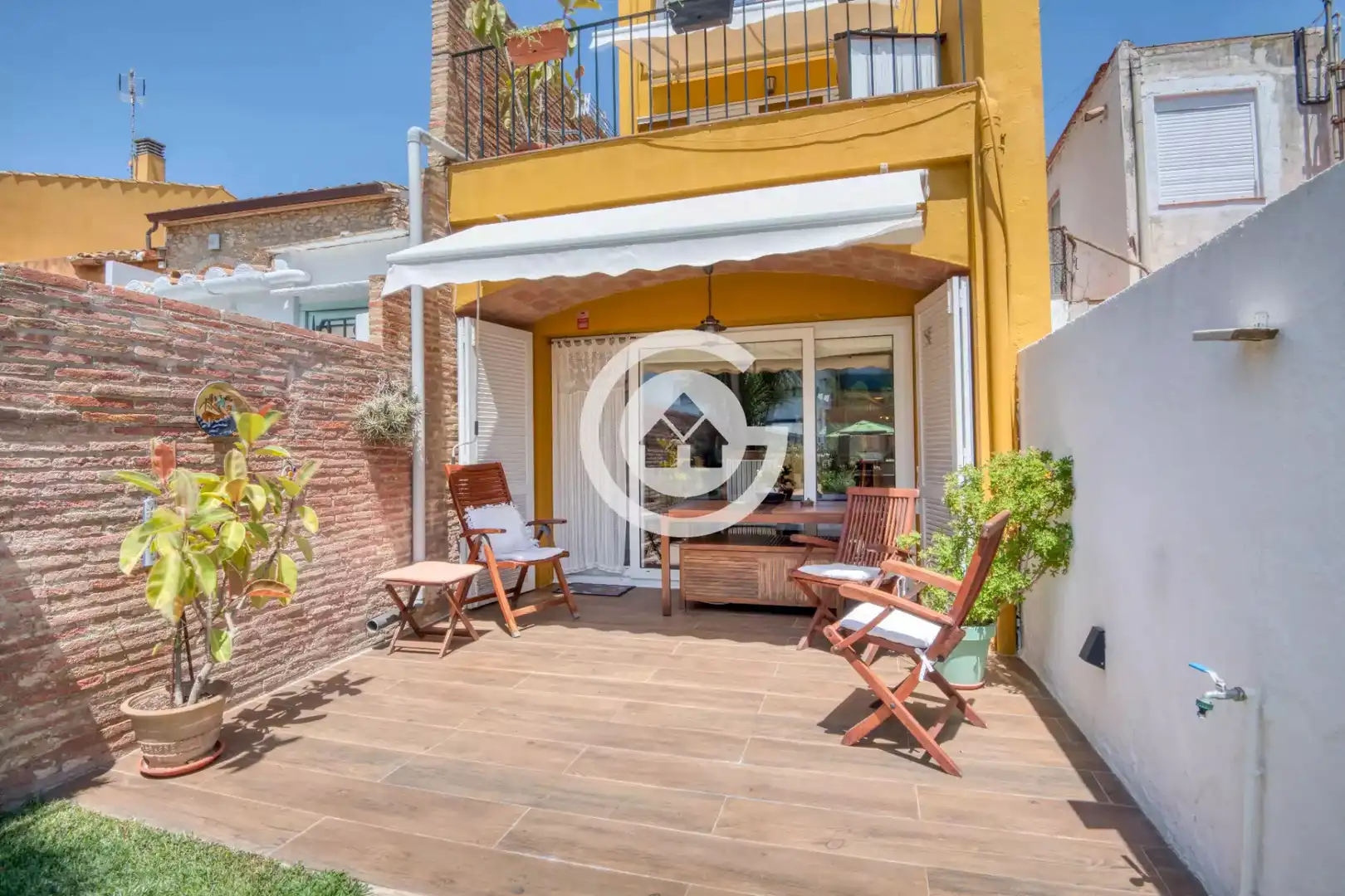 Terraza de Casa adosada en venta en Palafrugell con Calefacción, Parquet y Terraza