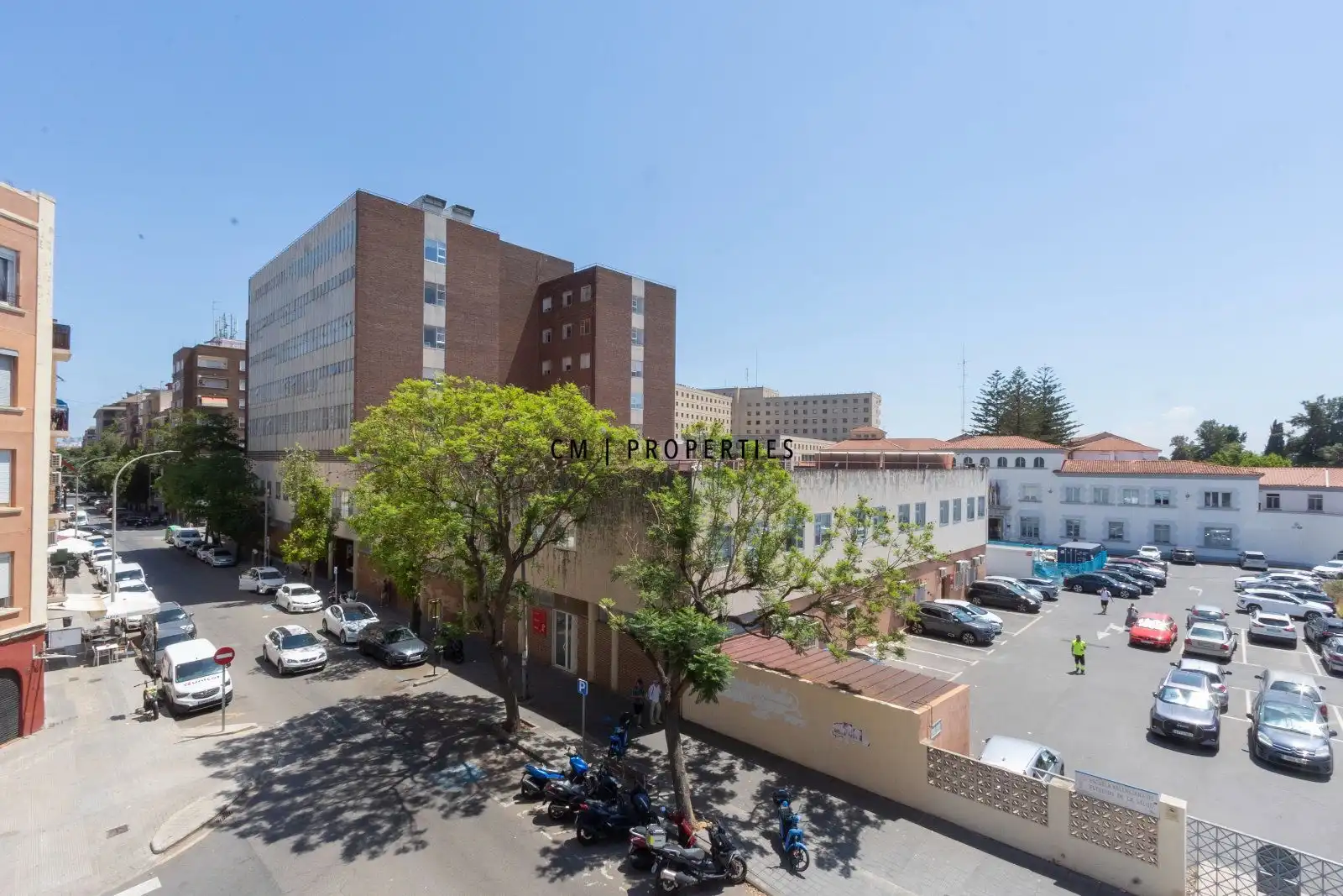 Vista exterior de Piso de alquiler en Valencia con Aire acondicionado, Parquet y Amueblado
