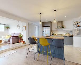 Kitchen of Attic for sale in  Valencia Capital  with Air Conditioner, Heating and Terrace