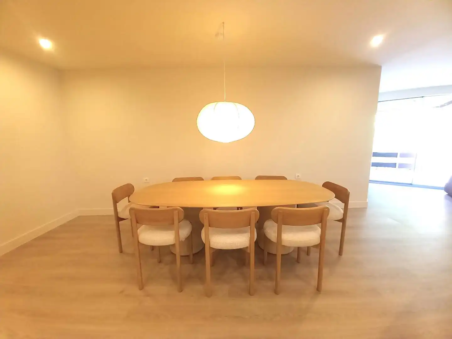 Esszimmer von Wohnung zur Miete in Barcelona mit Klimaanlage, Heizung und Terrasse