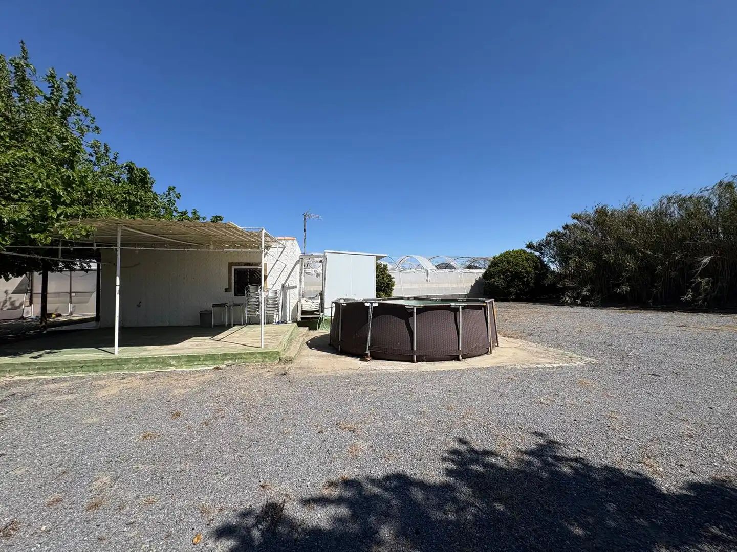 Vista exterior de Finca rústica en venda en Sanlúcar de Barrameda amb Aire condicionat, Jardí privat i Terrassa