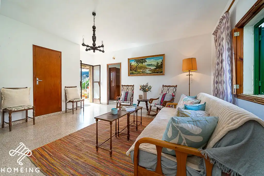 Sala d'estar de Finca rústica en venda en  Palma de Mallorca amb Terrassa i Moblat