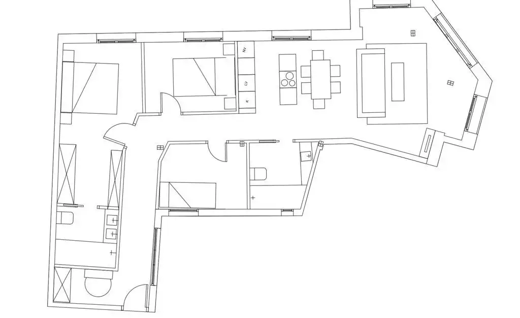 Wohnung zur Miete in Madrid mit Klimaanlage, Heizung und Parkett