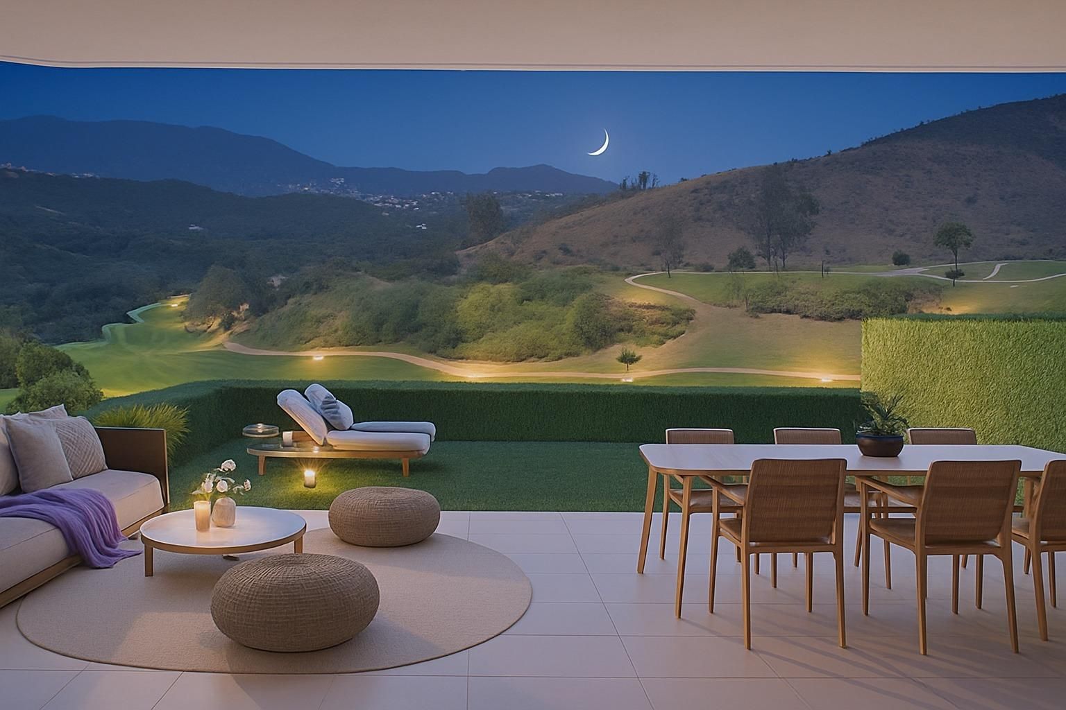 Terrace of Apartment for sale in Mijas  with Air Conditioner, Heating and Private garden