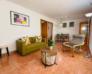 Living room of Apartment to rent in  Valencia Capital  with Air Conditioner, Heating and Furnished