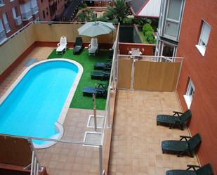 Swimming pool of Apartment to share in  Madrid Capital  with Air Conditioner, Heating and Terrace