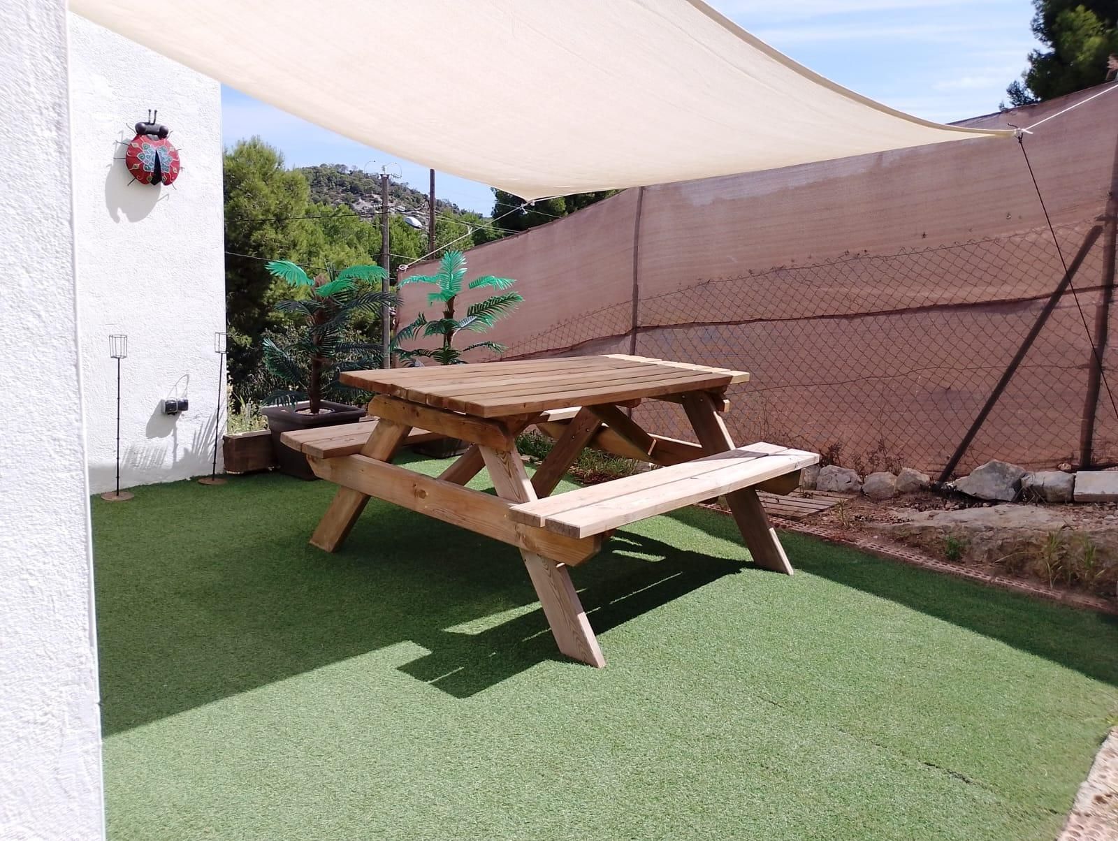 Garden of House or chalet for sale in Cunit  with Air Conditioner, Heating and Terrace